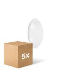 Mehrfachpackung 5x Ledvance Surface Rund 250 Weiß 13W 960lm - 840 Kaltweiß | IP44 -  mit Sensor