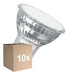 Mehrfachpackung 10x Ledvance LED Reflektor GU10 PAR16 5.6W 620lm 120D - 830 Warmweiß | Ersatz Für 80W