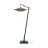 Good&Mojo Stehlampe Bali Bambus Schwarz | Geeignet für 1x E27 