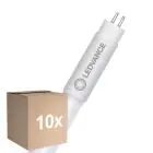 Mehrfachpackung 10x Ledvance LED Röhre T5 Performance Mains (AC) High Efficiency 11W 1550lm - 830 Warmweiß | 85cm - Ersatz Für 21W