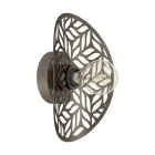 Eglo Applique Murale Swaby Acier Bronze | IP20 - Convient pour 1x E27 